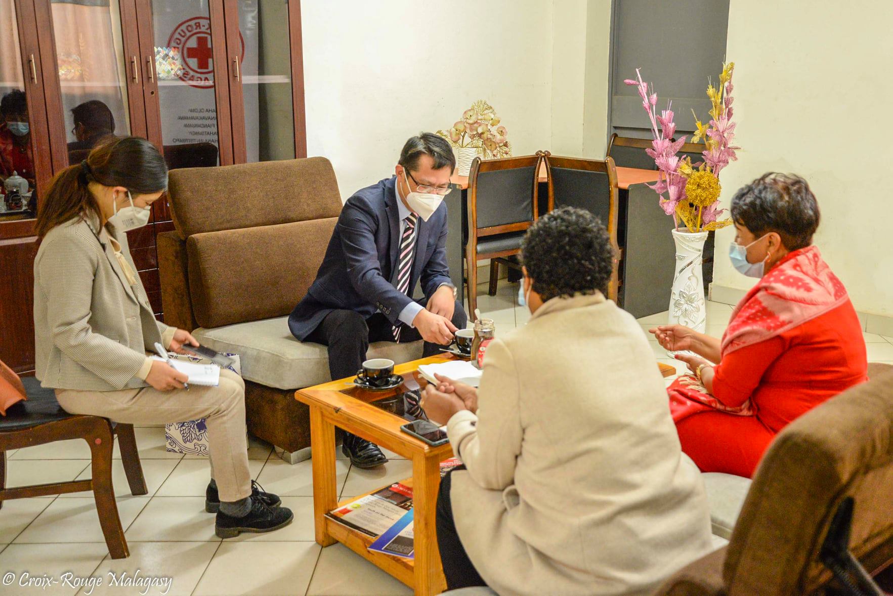 Visite de courtoisie par l'Ambassade de la République Populaire de Chine